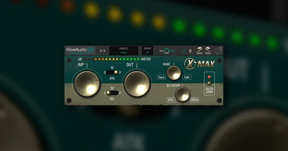 Kiive Audio releases XTMax free compressor effect plugin
