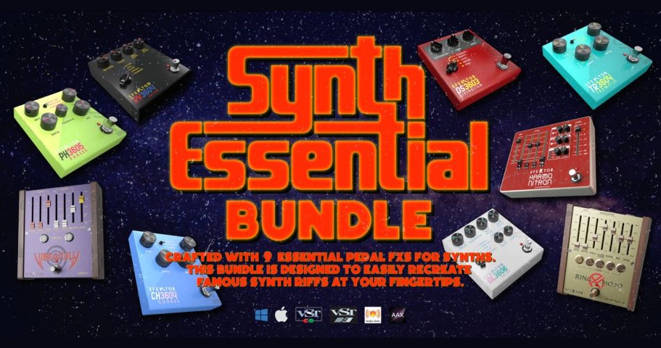 Kuassa launches Synth Essential Bundle with 9 effect plugins