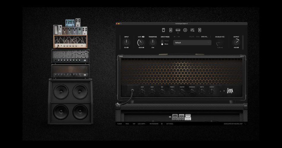 Neural DSP releases Archetype: Gojira X guitar amp & effect suite