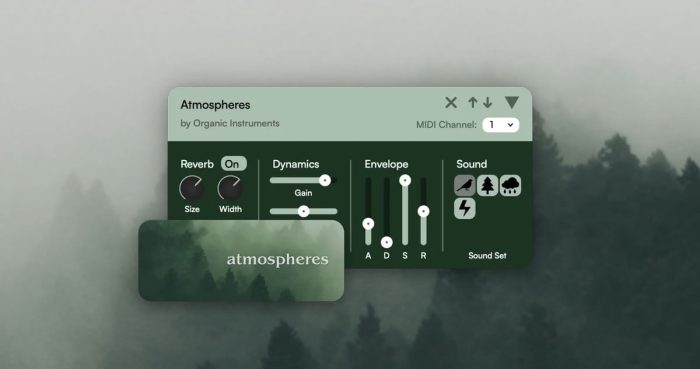 Organic Instruments Atmospheres