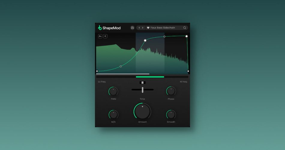 ShapeMod volume modulation plugin on sale for $29 USD