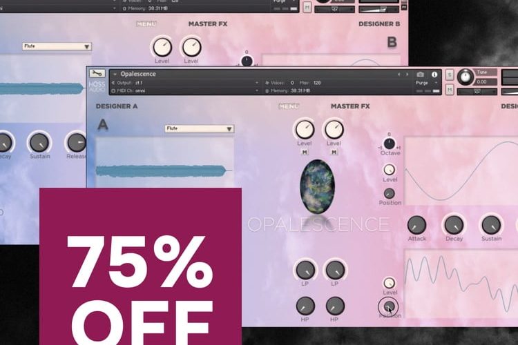 Save 75% on Opalescence pad designer for Kontakt by Hoss Audio