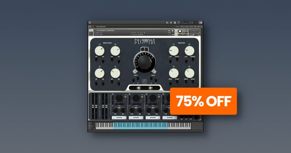 Save 75% on Stigmata synthesizer for Kontakt by Fluidshell Design