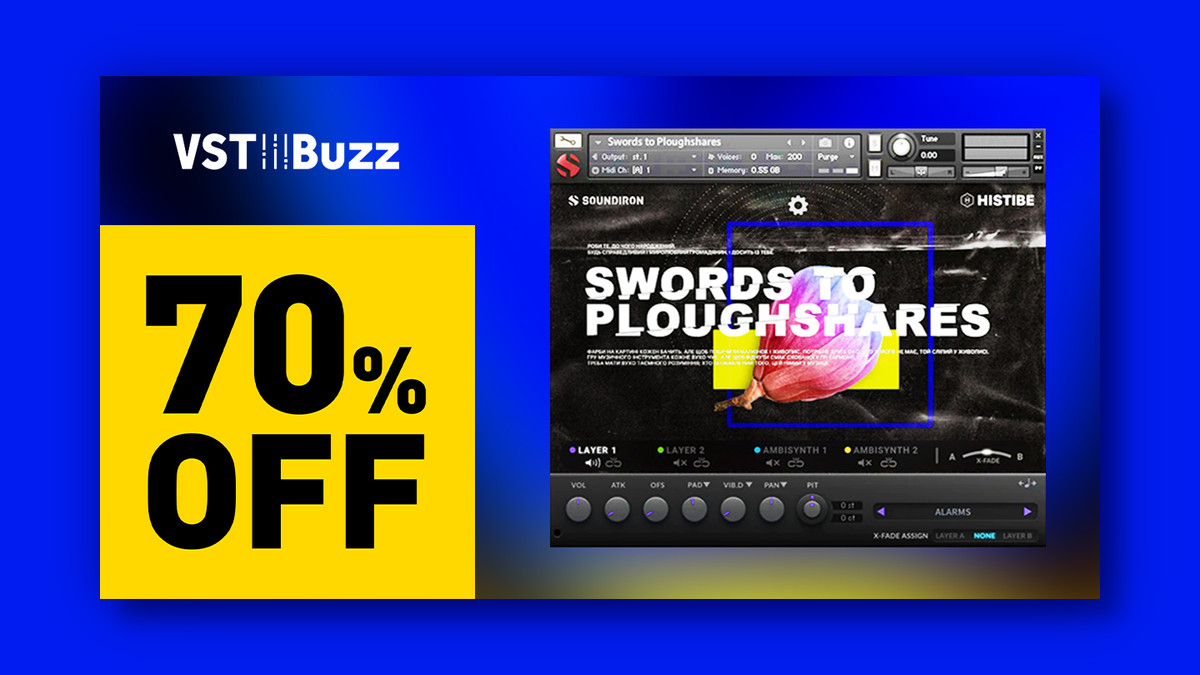 Save 70% on Swords to Plougshares for Kontakt by Histibe