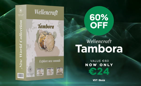 Save 60% on Tambora percussion instrument for Kontakt by Wellencraft