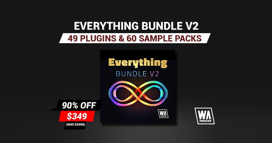 W.A. Production launches Everything Bundle V2 at 90% OFF