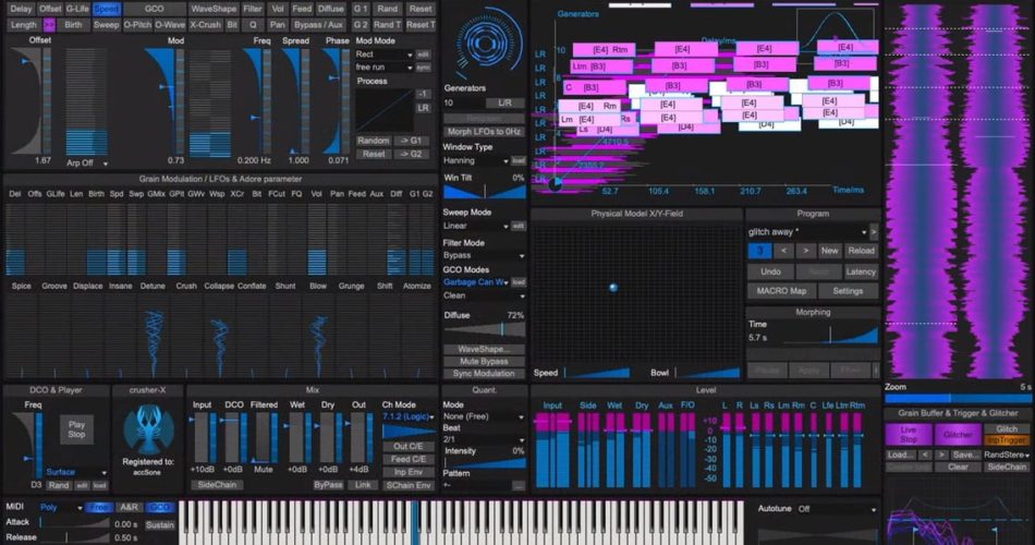 accSone updates crusher-X 10 granular synth effect to v10.43