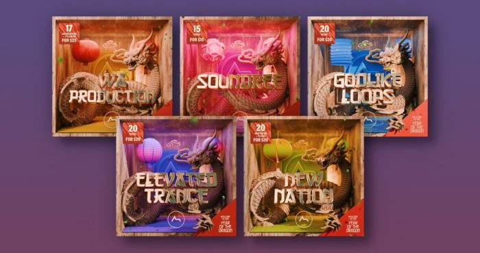 ADSR Sounds Year of the Dragon Bundle