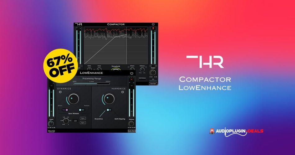 LowEnhance & Compactor effect plugins by THR on sale at 67% OFF