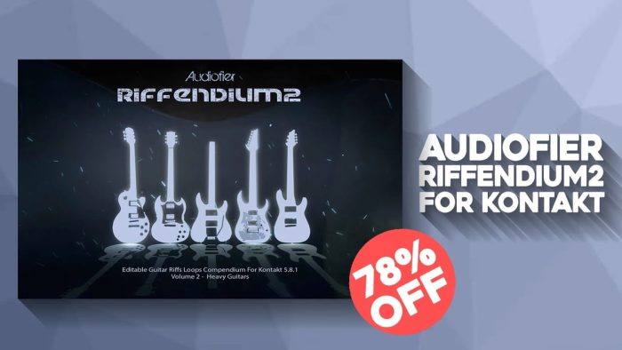 Audiofier Riffendium 2 Sale