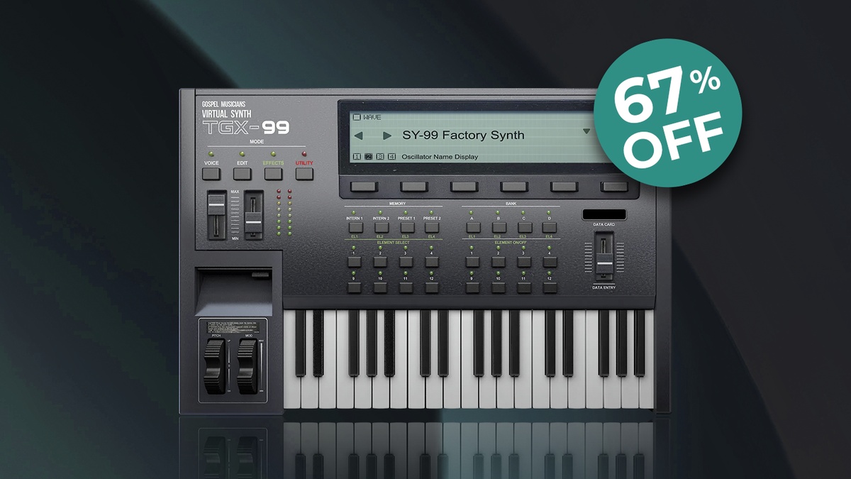 Save 67% on TGX-99 Version 2 virtual instrument by Gospel Musicians