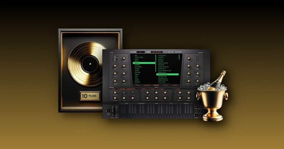 Initial Audio 10th Anniversary: Save on plugins & sounds + FREE Dynamic EQ