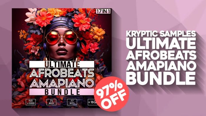 Kryptic Samples Ultimate Afrobeats Amapiano Bundle