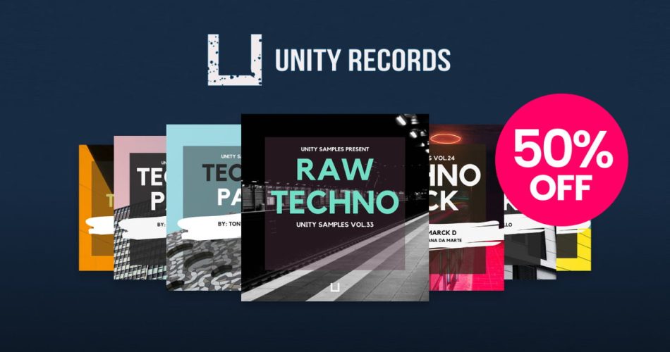 Label Focus Sale: Save 50% on Unity Records sample packs