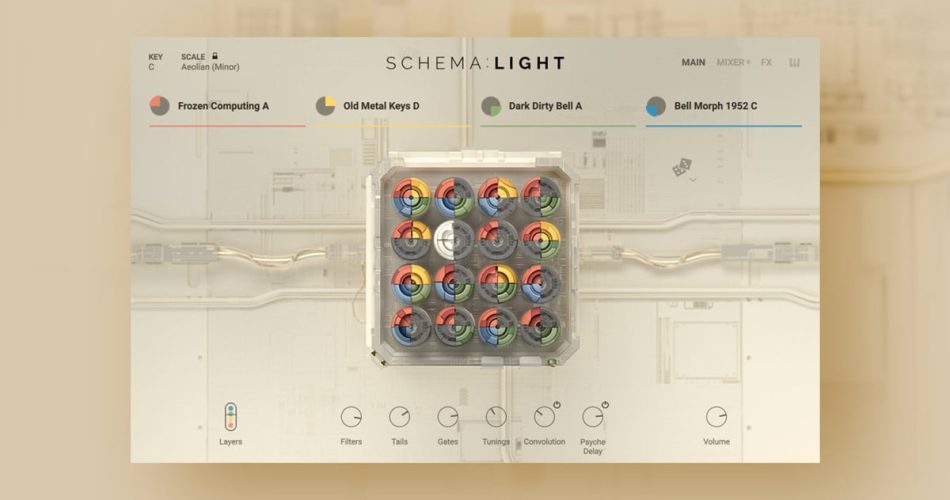 Schema: Light melodic sequencer by Native Instruments