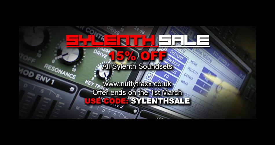 Nutty Traxx launches sale on Sylenth1 soundsets & bundles