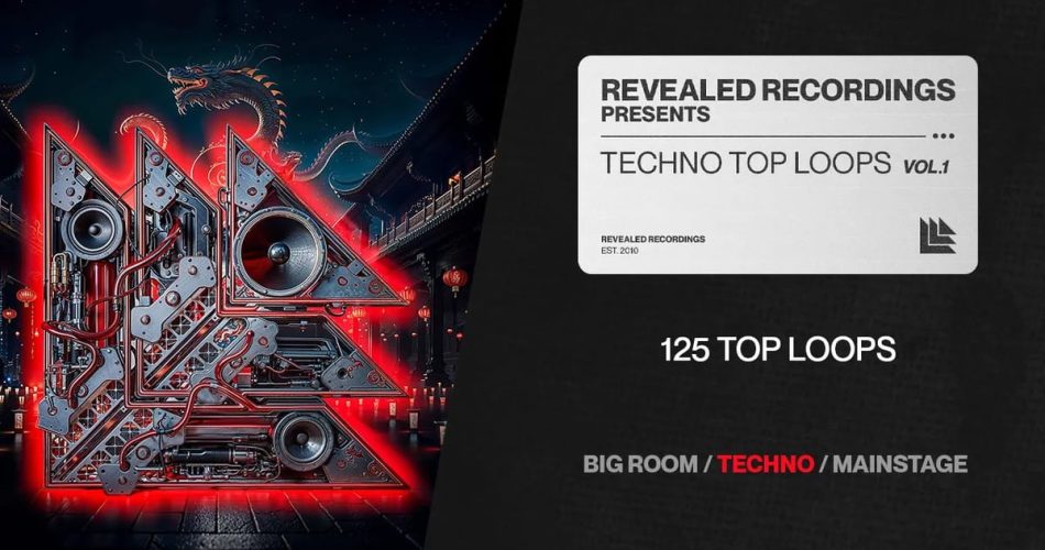 Alonso Sound intros Revealed Techno Top Loops Vol. 1