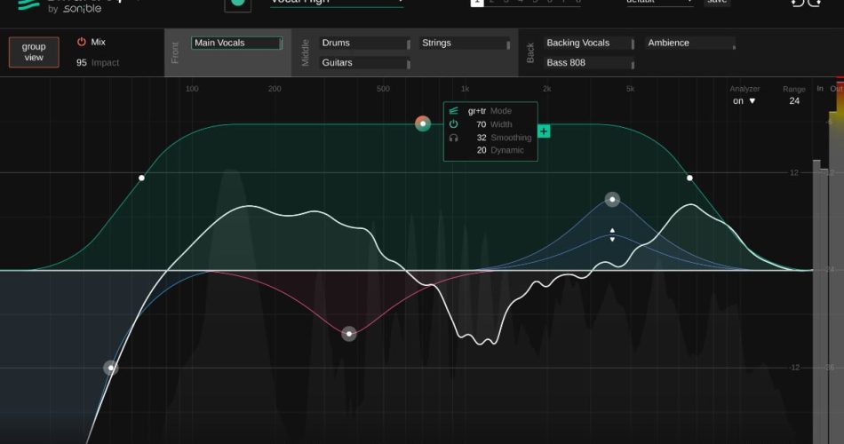 smart:EQ 4 intelligent equalizer by Sonible on sale for $89 USD