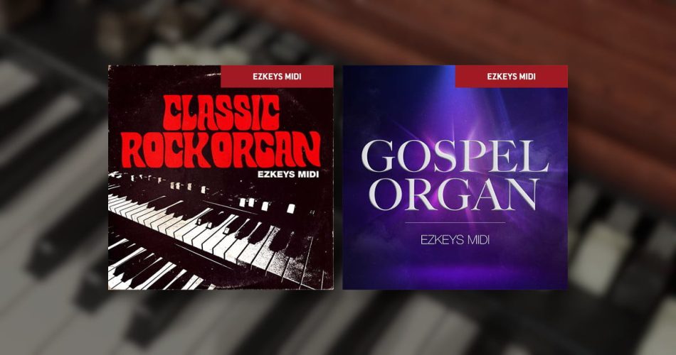Toontrack releases Classic Rock Organ & Gospel Organ EZkeys MIDI packs