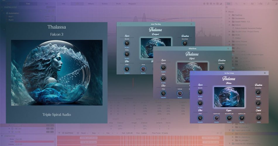 Triple Spiral Audio updates Thalassa expansion for Falcon 3 to v1.1