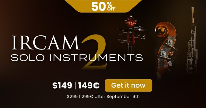 UVI IRCAM Solo Instruments 2 Sale