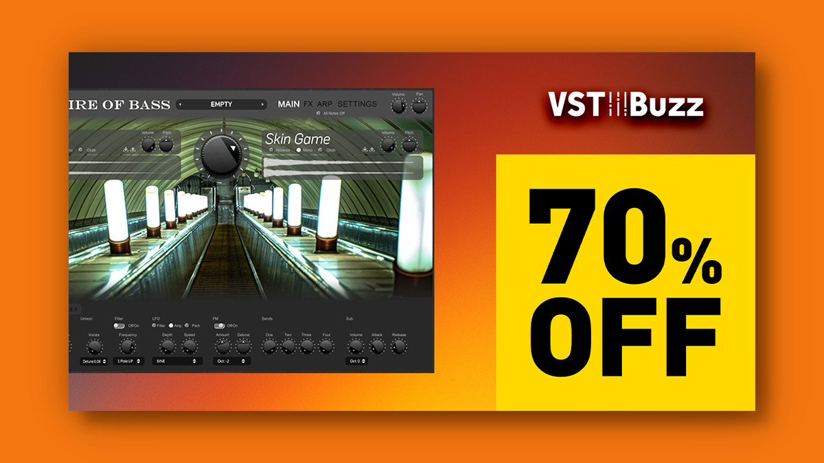 Save 70% on Empire of Bass virtual instrument by Channel Robot