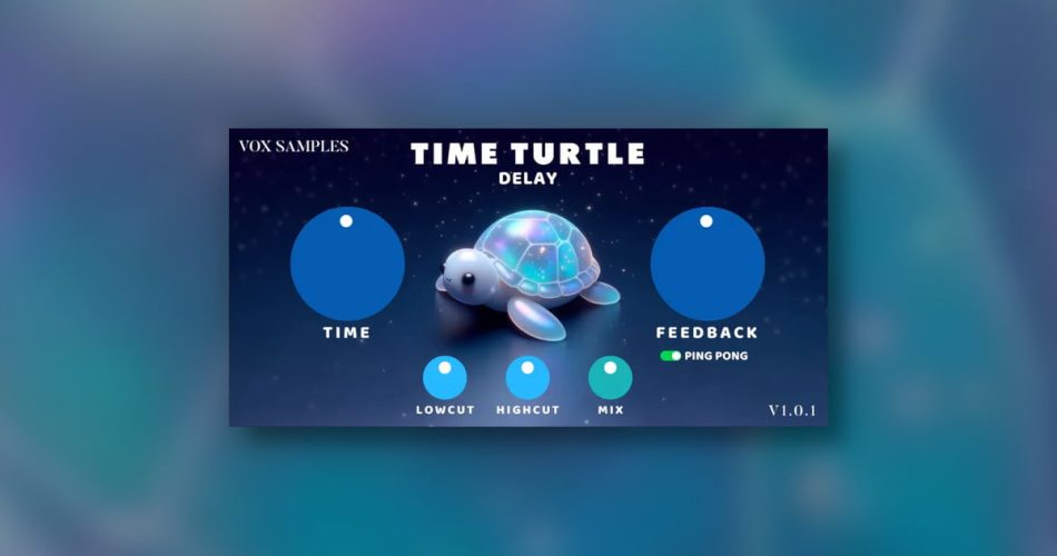 Time Turtle free delay plugin by Vox Samples
