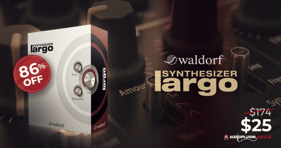 Farewell Sale: Waldorf Largo synthesizer for only $25 USD