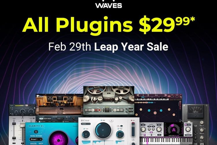 Waves Audio Leap Year Sale: Plugins on sale for $29.99 USD