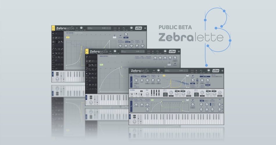 u-he launches free public beta of Zebralette 3 synthesizer