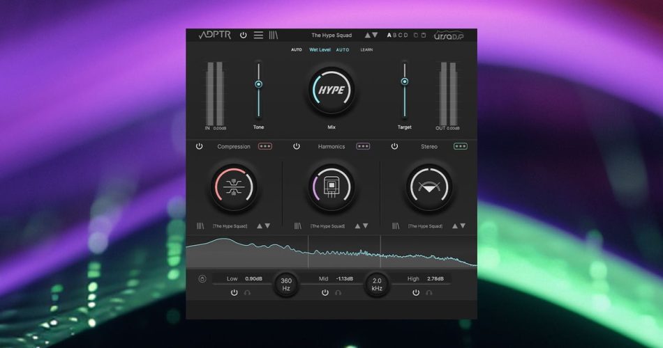 Plugin Alliance launches HYPE multi-band enhancer by ADPTR Audio