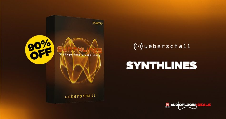Save 90% on Synthlines loop library for Ueberschall Elastik Player