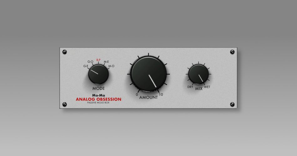 Analog Obsession releases MoMa free saturation effect plugin