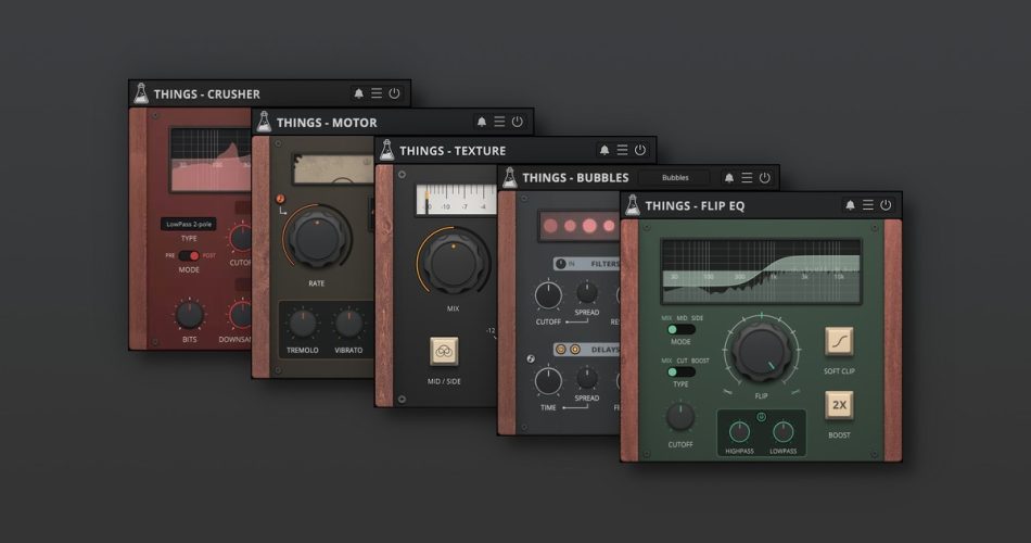 Things series effect plugins by AudioThing on sale for $9 USD