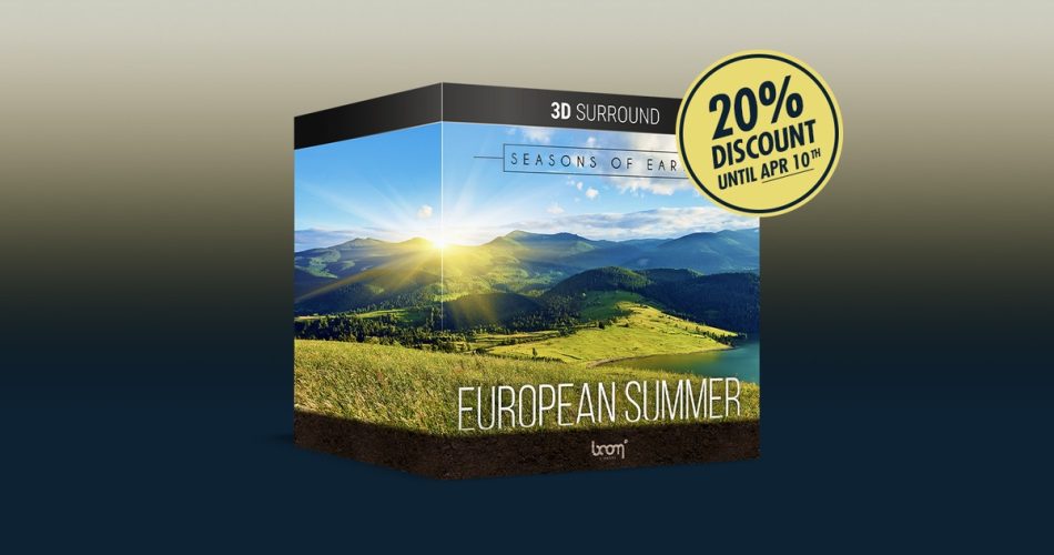 BOOM Library releases Seasons of Earth – European Summer sound library