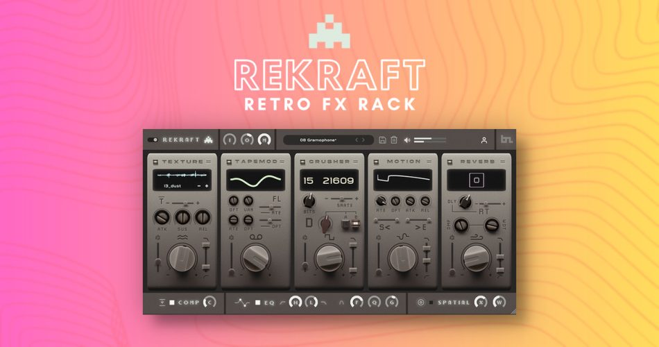 BeatSkillz releases Rekraft modular lofi effect plugin