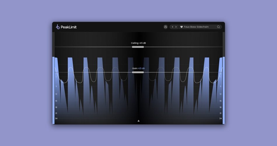 Core Collection PeakLimit limiter effect plugin on sale for $19 USD
