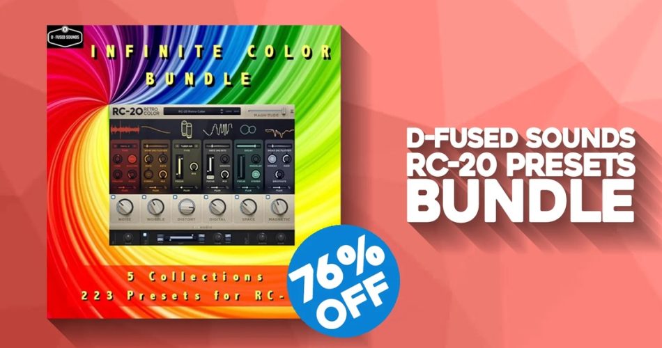 Save 76% on 5-in-1 RC-20 Presets Bundle by D-Fused Sounds