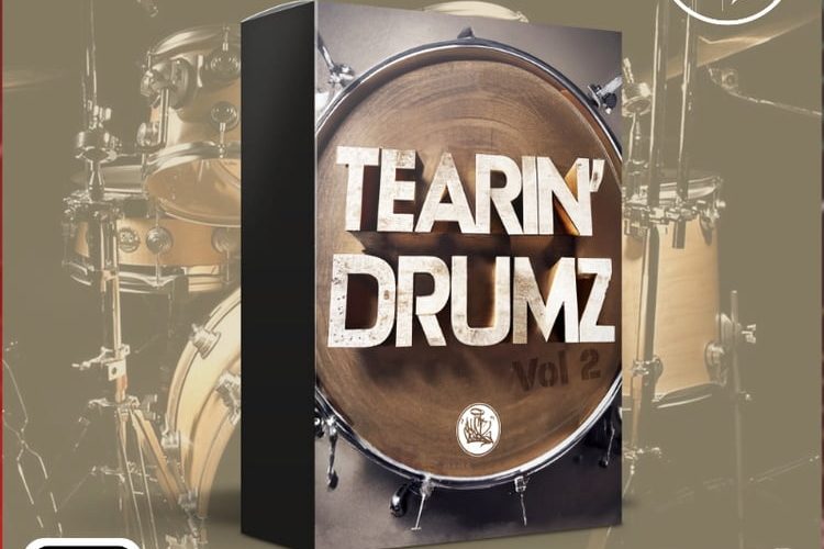 Tearin Drumz Vol. 2 sample pack by DJ Crystl