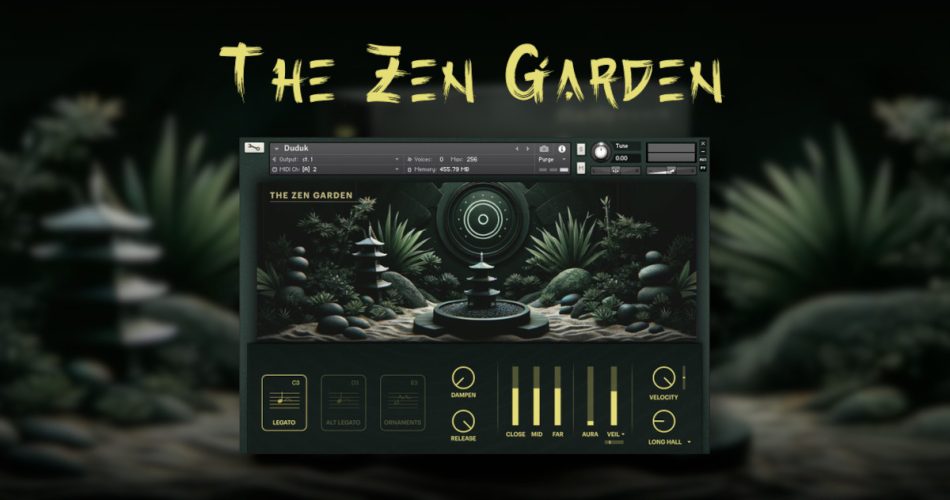 FluffyAudio launches The Zen Garden instrument library for Kontakt