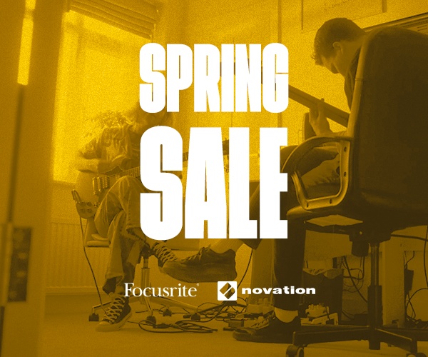 Focusrite and Novation launch Spring Sale with up to 30% OFF
