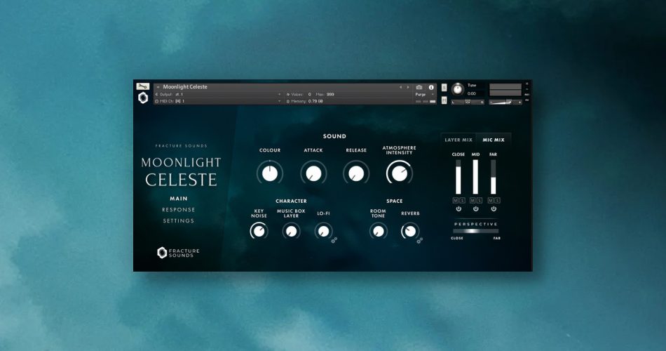 Fracture Sounds releases Moonlight Celeste for Kontakt Player + Piano Month Sale