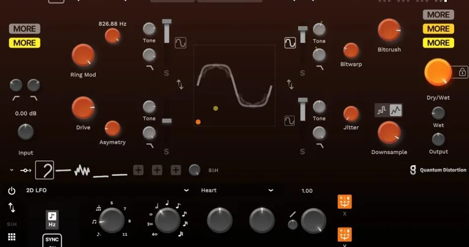 Quantum Distortion effect plugin by GS DSP