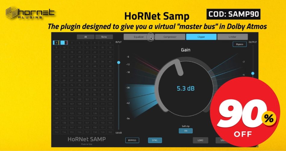 Flash Sale: Save 90% on HoRNet SAMP spatial audio master processor