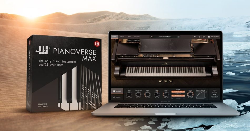 IK Multimedia launches Hamburg Grand S274 and Pianoverse MAX Bundle