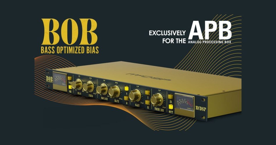 McDSP ships BOB (Bass Optimized Bias) APB plugin + new low latency mode