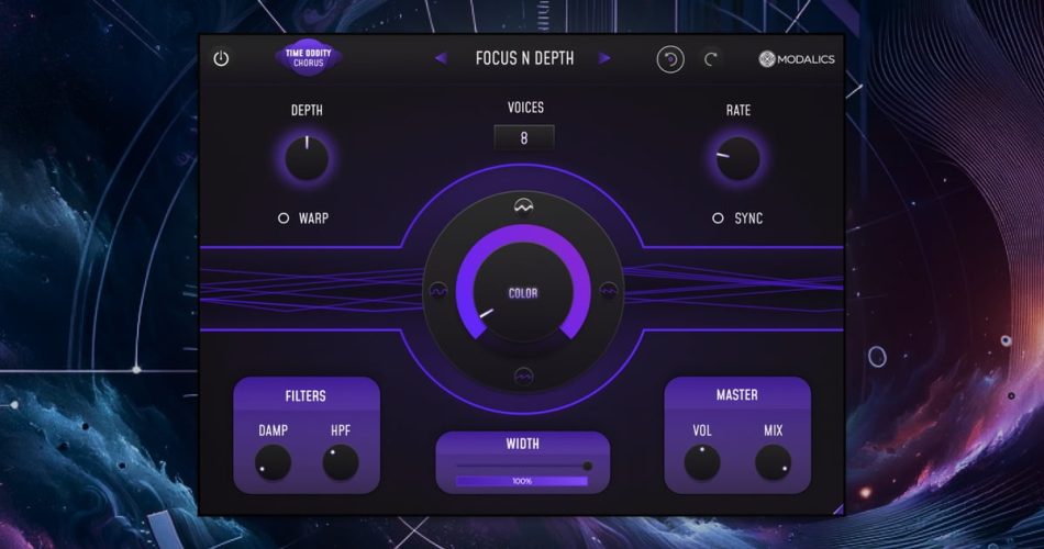 Modalics releases Time Oddity Chorus effect plugin