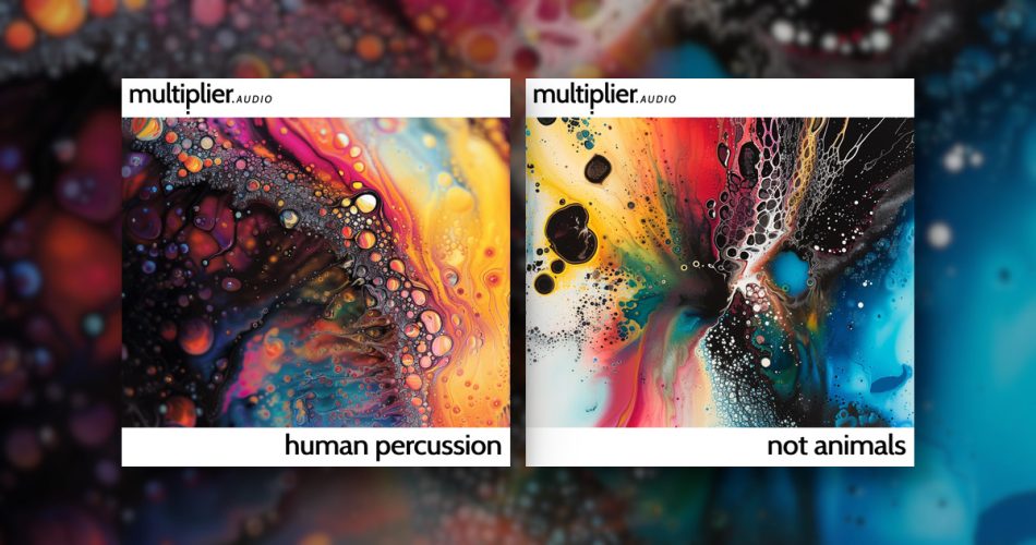 Blind Audio launches Not Animals & Human Percussion by Multiplier Audio