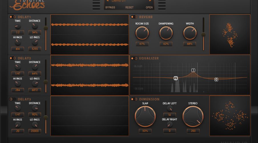 FREE: Digital Echoes multi-delay plugin by New Nation (limited time)