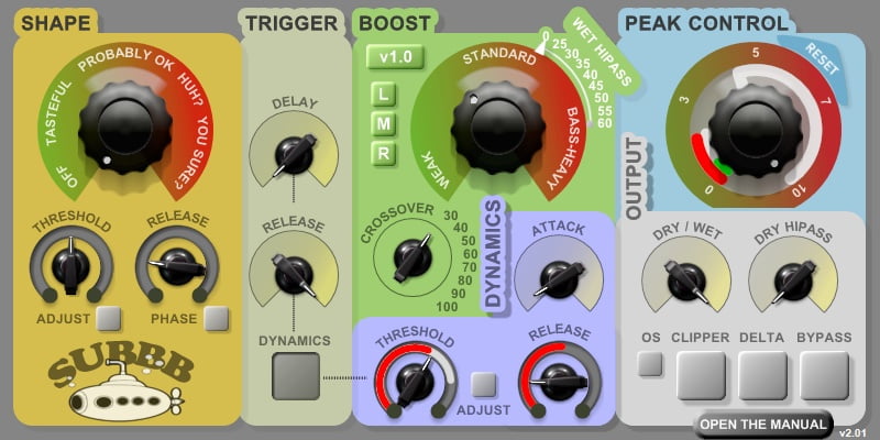 Noisebud updates SubBB sub-frequency mastering plugin to v2
